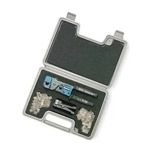 Ideal Ideal 33-750 Electrician Tool Crimper Kit RJ-45 50 Connectors 26-22 AWG — product photo