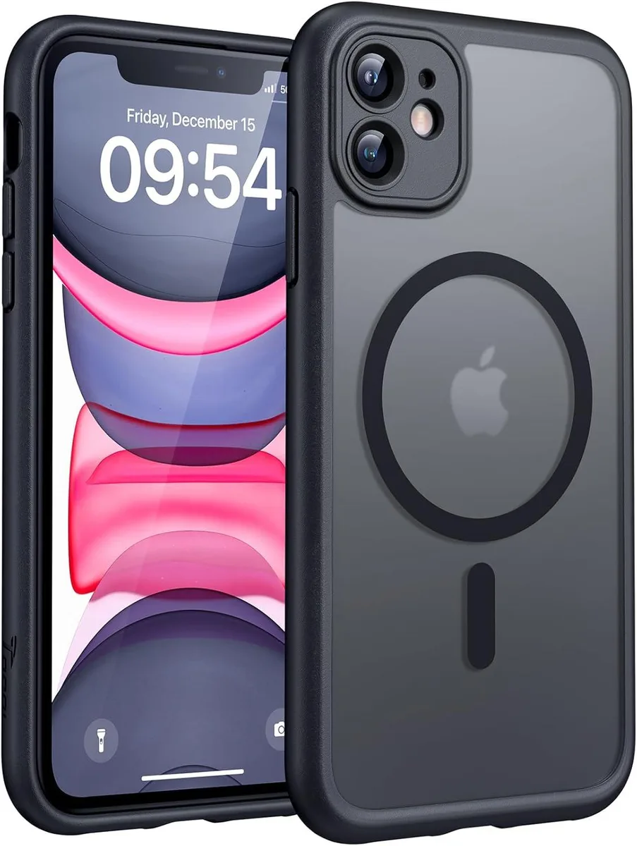 Transcend Transcend iPhone 11 Case 6.1 inch Black MagSafe Translucent Matte — product photo