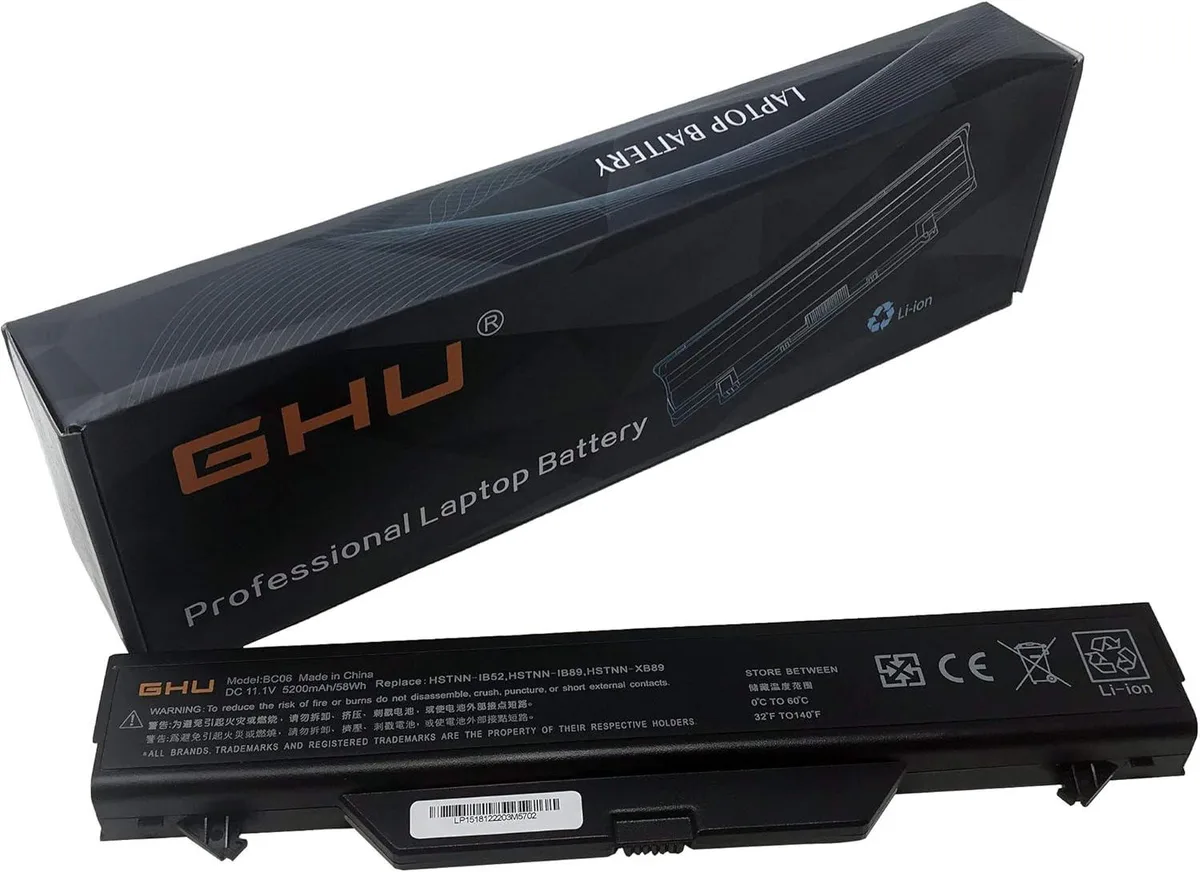 TAURKENAM TAURKENAM 58 WH laptop battery 11.1V 5200 mAh for HP Probook 4510s 4710s 4515s — product photo