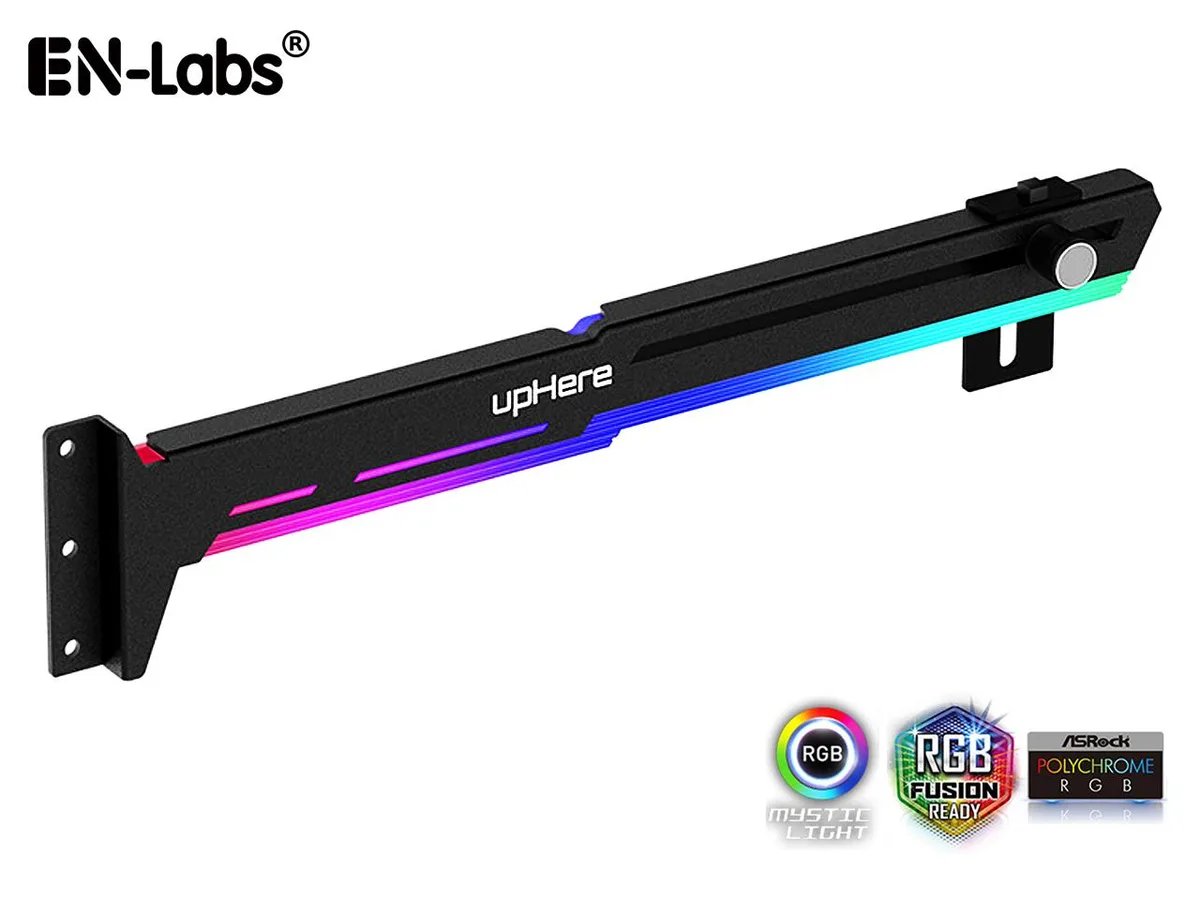 EN-Labs EN-Labs GPU Holder 5V 3Pin ARGB Adjustable Brace 12 — product photo