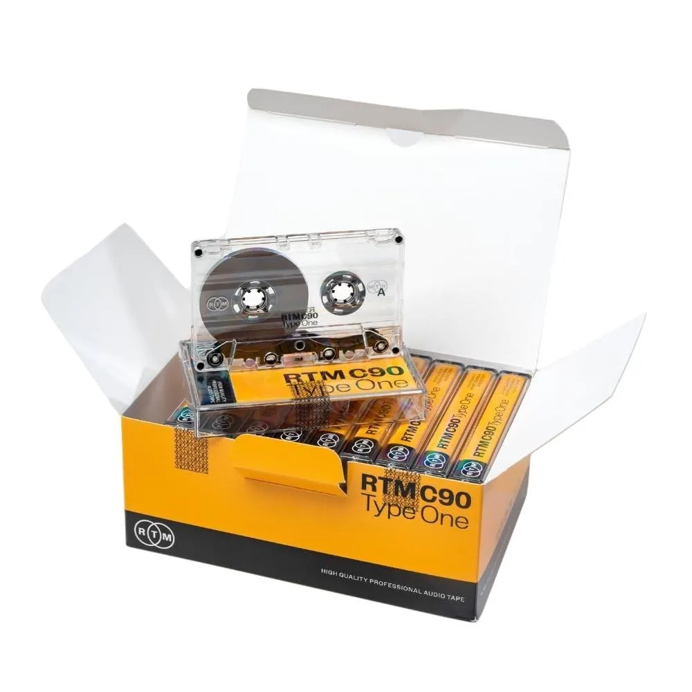 V2 Technologies V2 Technologies RTM C90 Type One 90 Minute Blank Music Cassettes Pack of 10 2 in 1 accessory — product photo