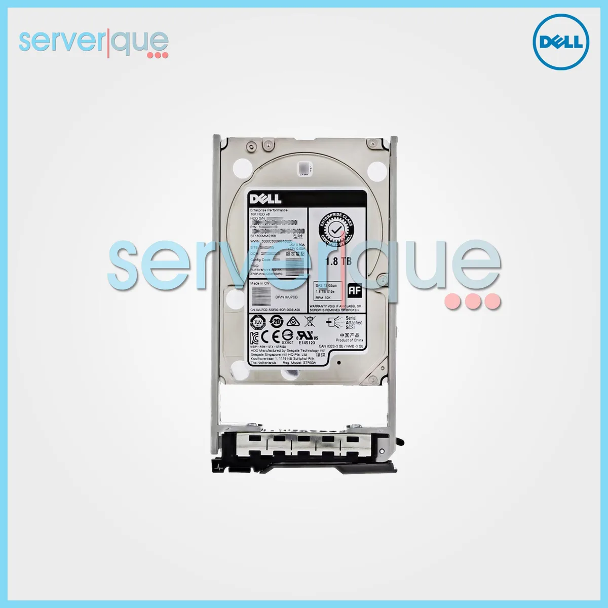 DELL DELL VJ7CD 1.8TB 10000RPM SAS 2.5" internal hard drive — product photo