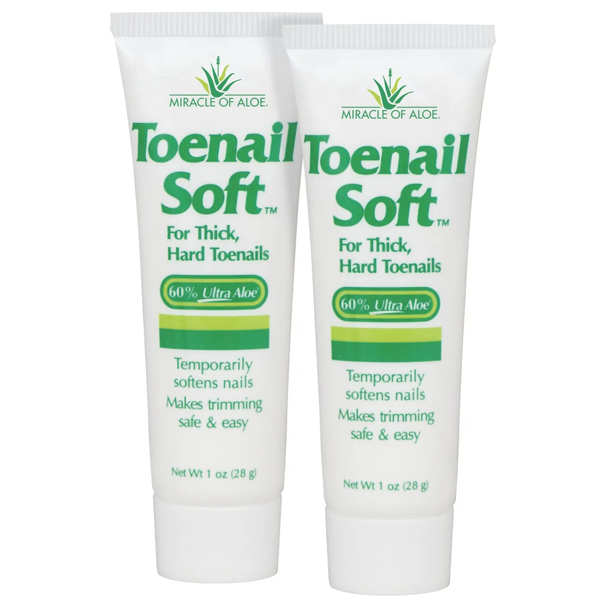 Miracle of Aloe Miracle of Aloe Toenail Soft Cream 2-Pack 1 oz — product photo