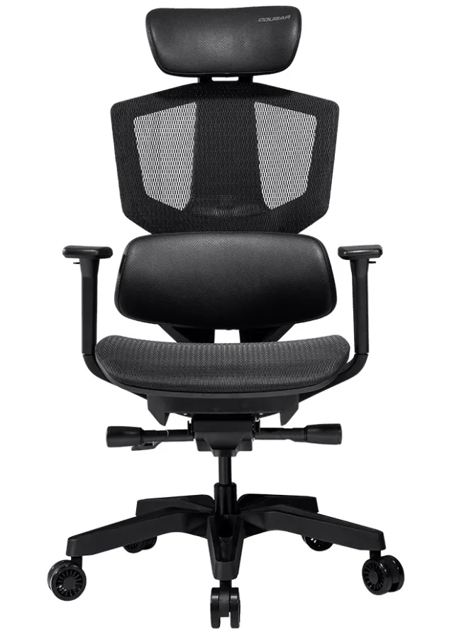 COUGAR COUGAR ARGO ONE BLACK gaming chair, 331 lbs capacity — product photo