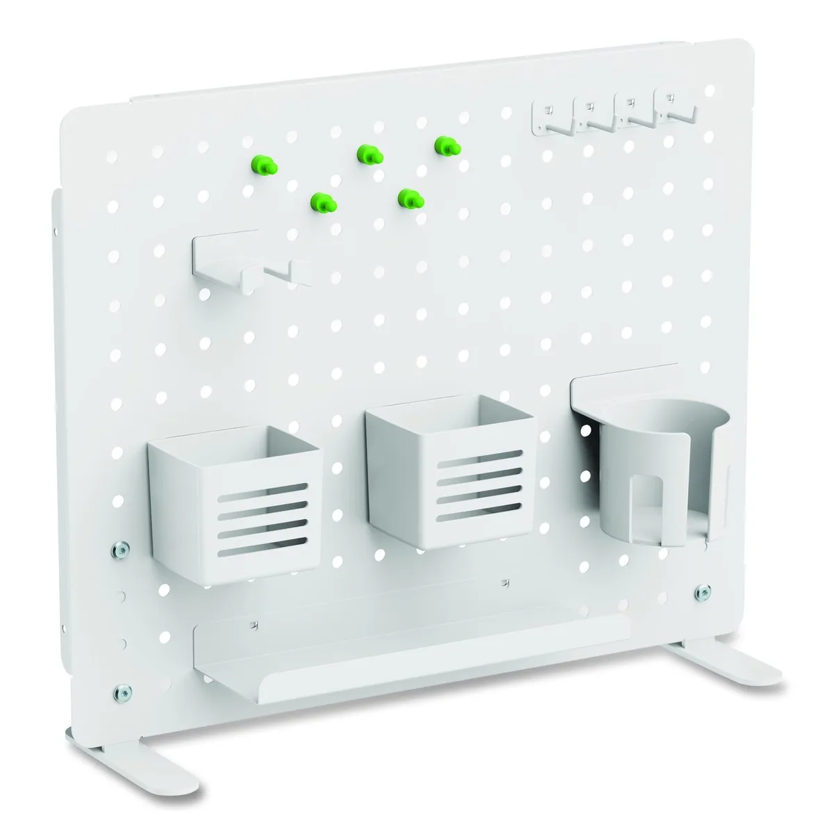 Kantek Kantek PBS120W Pegboard Organizer 20.58 x 1 x 17 White Steel — product photo