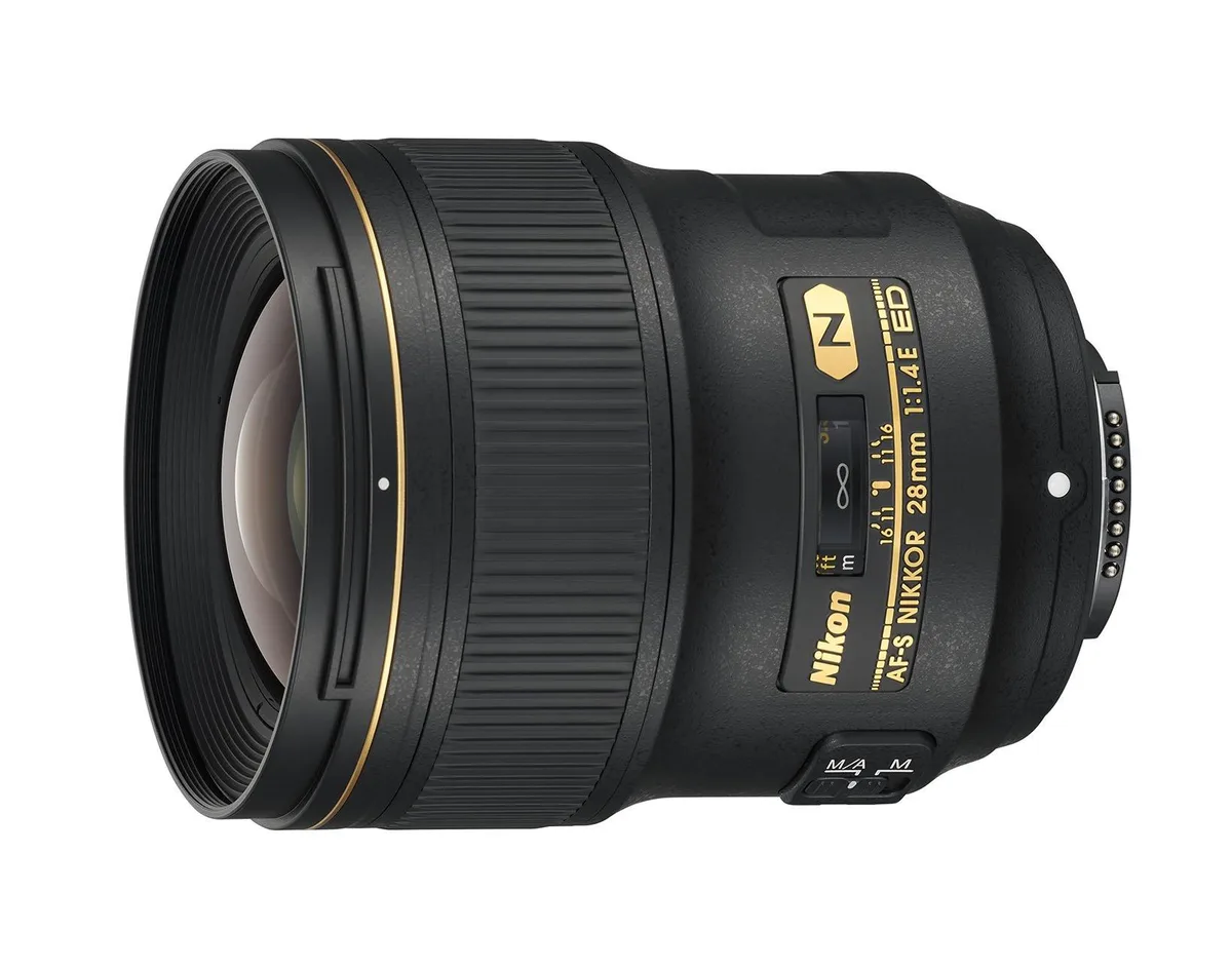 Nikon Inc Nikon AF-S NIKKOR 28mm f/1.4E ED Camera Kit, Black — product photo