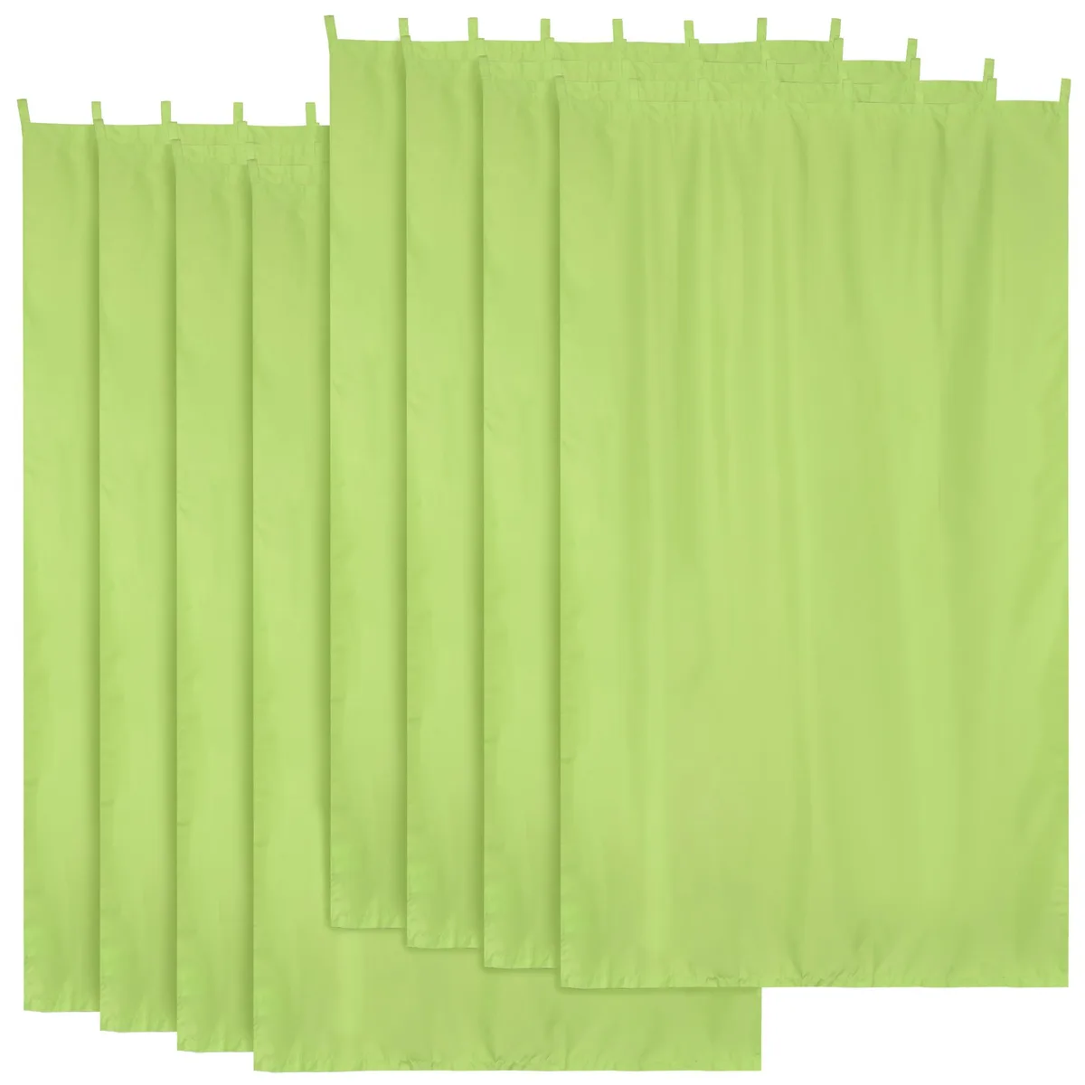 Yescom USA, Inc. Yescom USA, Inc. 54"x108" Outdoor Privacy Curtain Panel Tab Top UV30+ 8 Piece — product photo