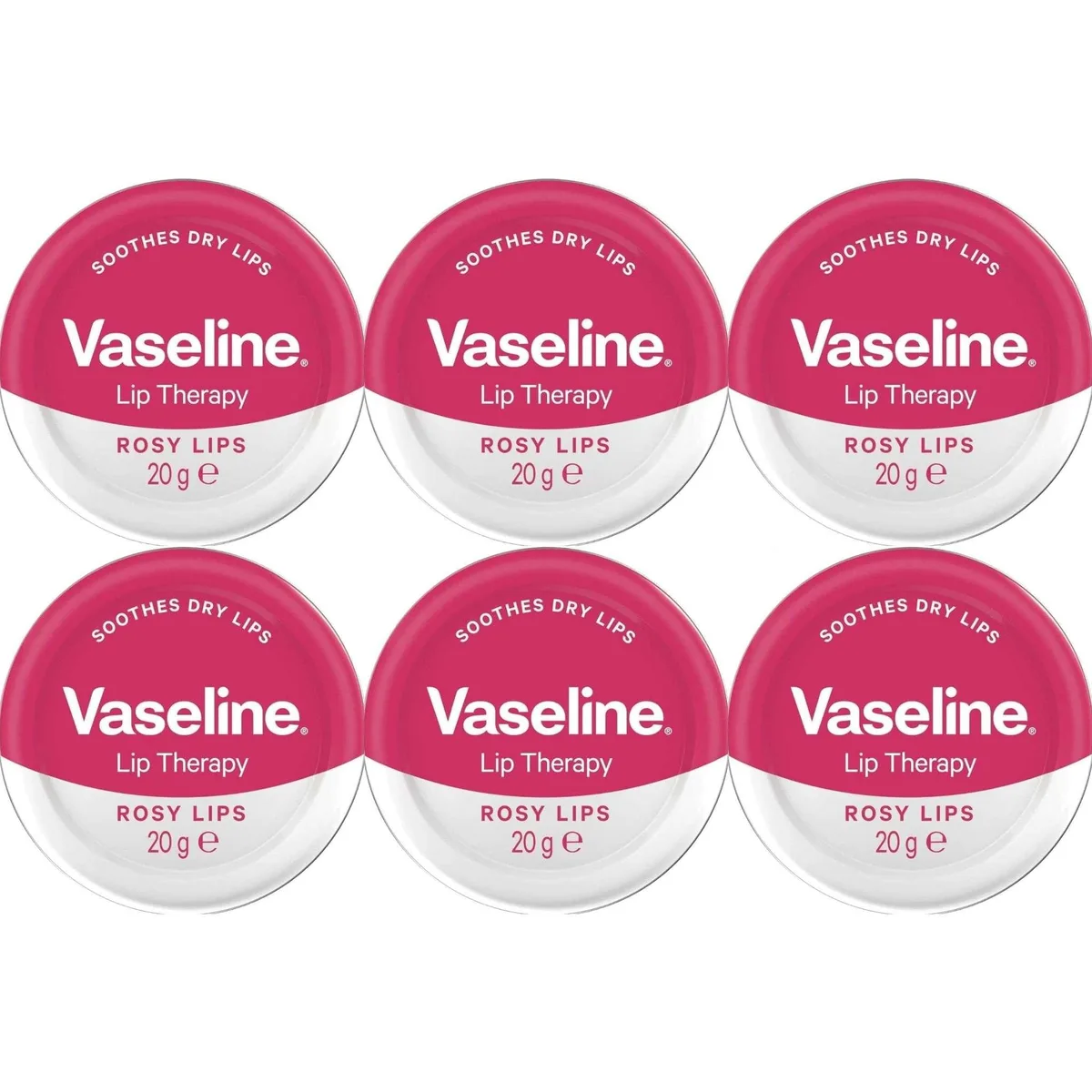 Vaseline Vaseline Rosy Lips Rose Almond Oil 20 g 6 skin care — product photo