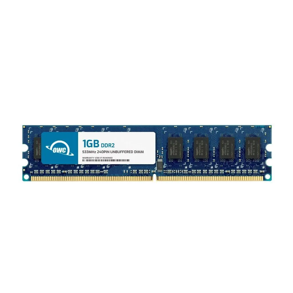 OWC OWC 1GB DDR2 533 PC2-4200 CL4 240-pin 1.8V Non-ECC UDIMM desktop RAM — product photo