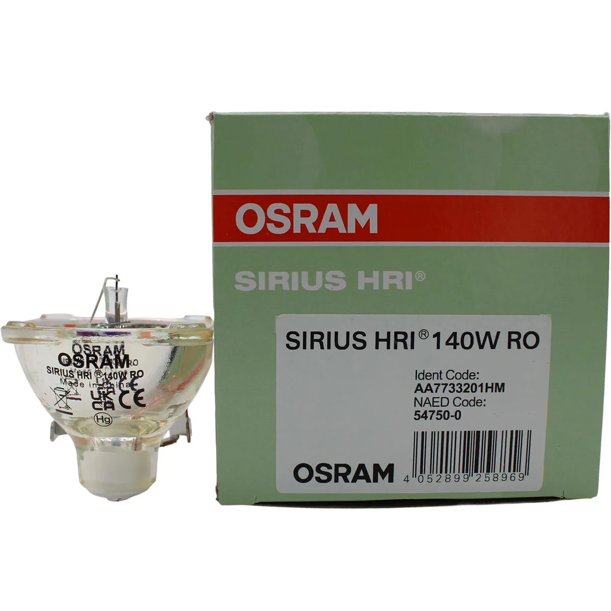 OSRAM OSRAM Sirius HRI 140W RO 54750 Projector Lamp — product photo