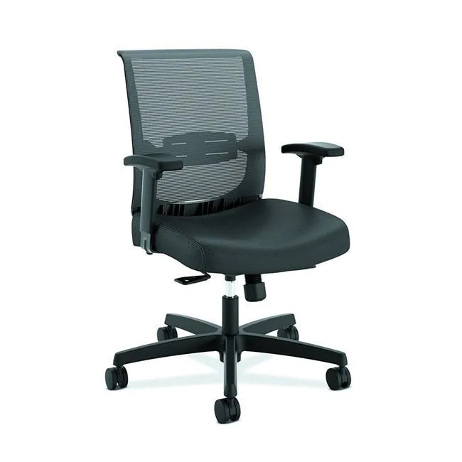 HON HON CMY1AUR10 Convergence Synchro-Tilt Adjustable Task Chair, Black, 44 lbs — product photo