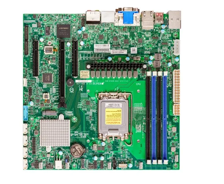Supermicro Supermicro MBD-X13SAZ-Q-O server motherboard LGA 1700 DDR5 128GB Micro ATX — product photo
