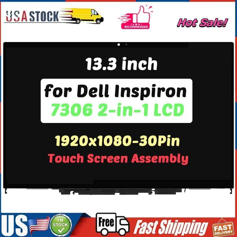 NUOLAISUN NUOLAISUN 13.3" Screen for Dell Inspiron 13 7306 P124G002 2-in-1 — product photo
