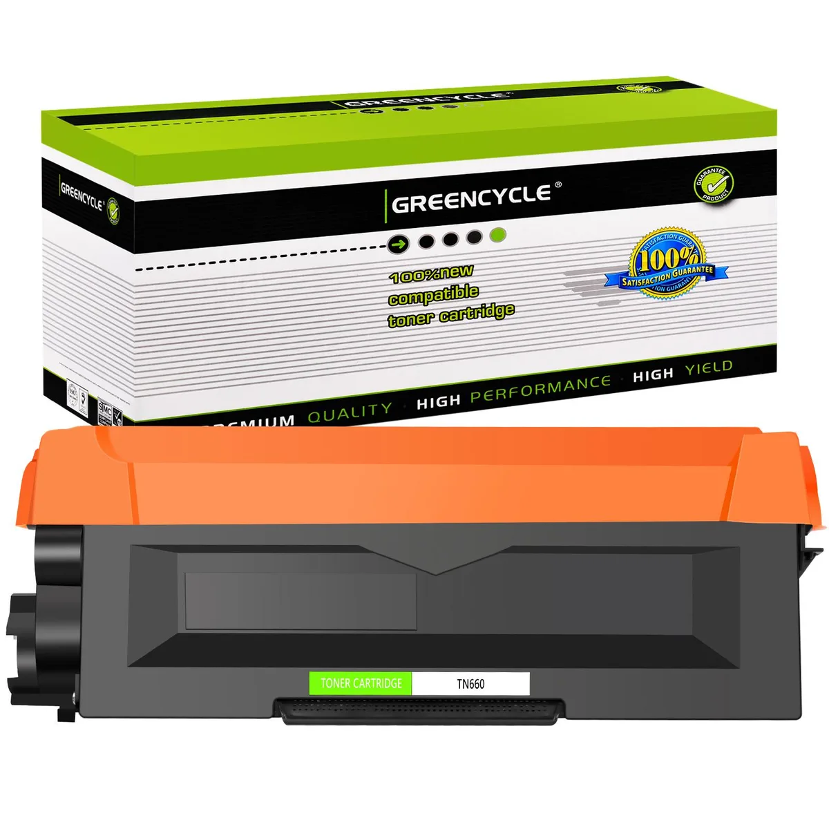 GREENCYCLE GREENCYCLE Compatible Toner Cartridge for Brother TN660 TN630 Black 2600 Pages — product photo