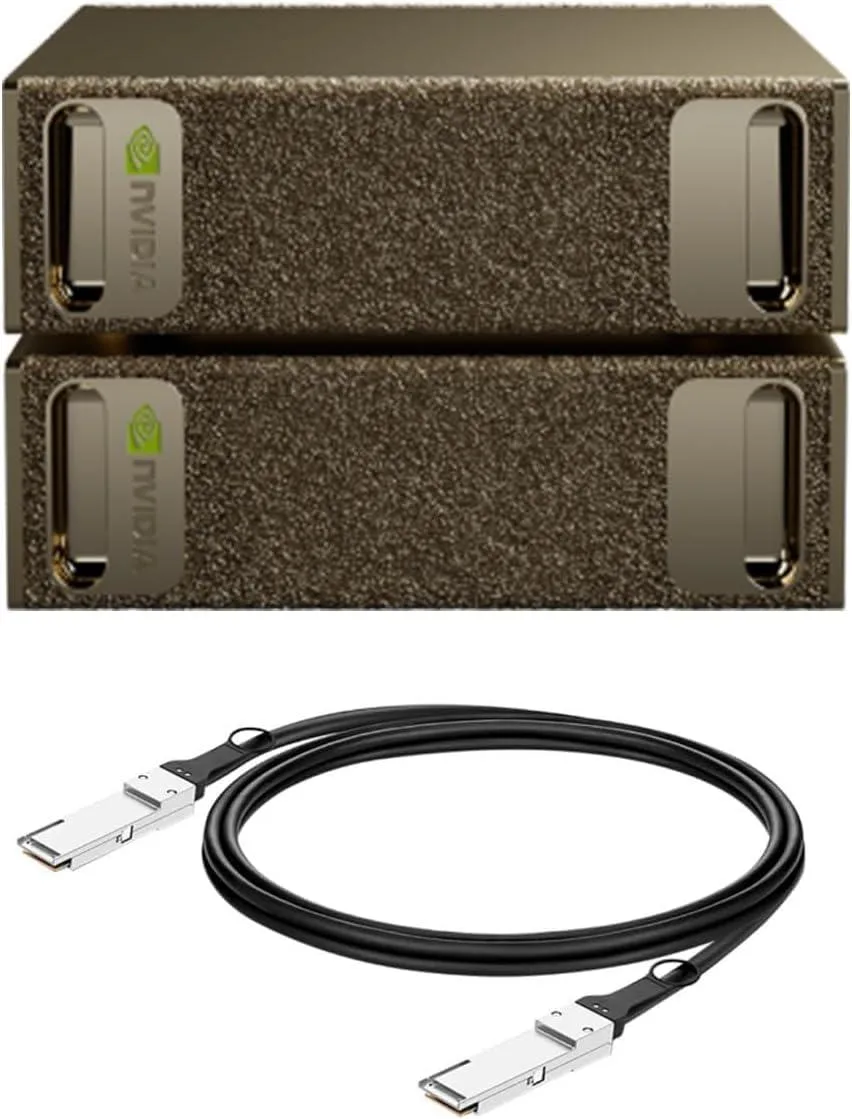 NVIDIA NVIDIA 940-54242-0000-100 DGX Spark AI edge system 128GB LPDDR5x 4TB NVMe SSD WiFi 7 — product photo