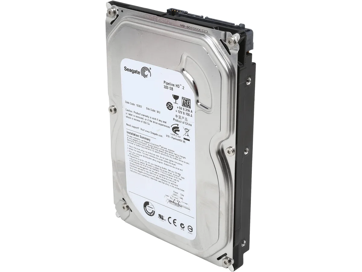 Seagate Seagate ST3320413CS 320GB 5900 RPM 16MB SATA 3.0Gb/s 3.5" internal hard drive — product photo