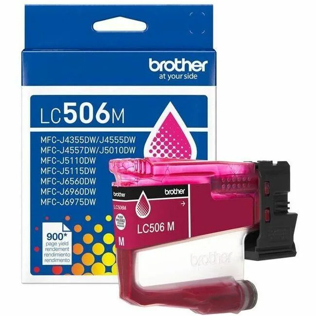 Brother Brother LC506MS Magenta Ink Cartridge (genuine brands) — product photo