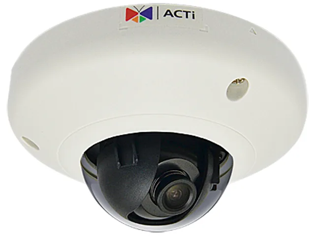 ACTi ACTi E93 5MP network camera 1.9mm super wide angle vandal resistant PoE — product photo