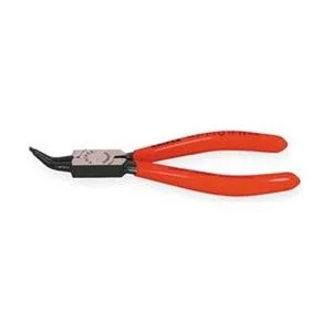 Knipex internal circlip pliers, 45-degree tips, black phosphate finish, cushioned grips