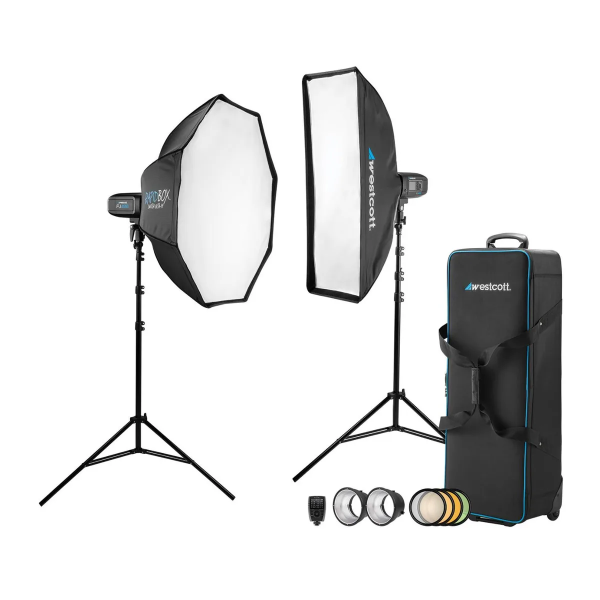 Westcott Westcott FJ400 400Ws 2-Light Location Kit with FJ-X3 S Trigger — product photo