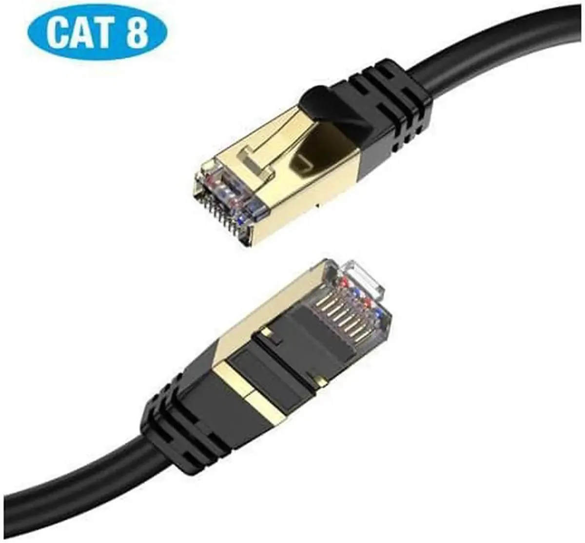Vszerda Vszerda Cat8 Network Ethernet Cable 70 ft 26AWG 40Gbps 2000MHz — product photo
