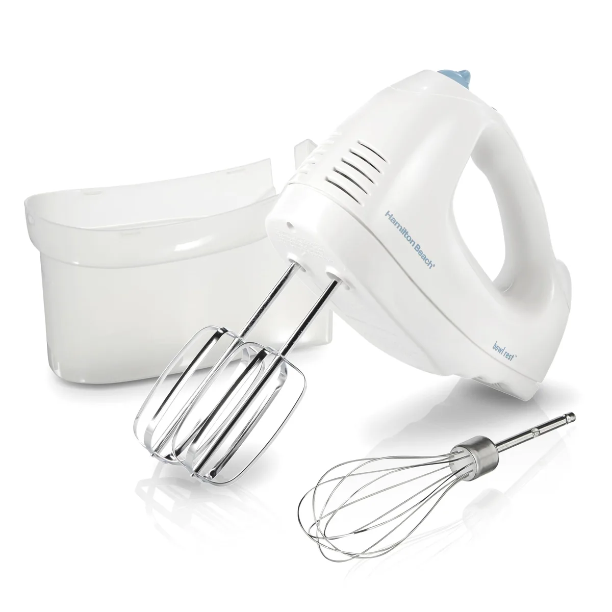  Hamilton Beach 6-Speed 250W Hand Mixer White — product photo