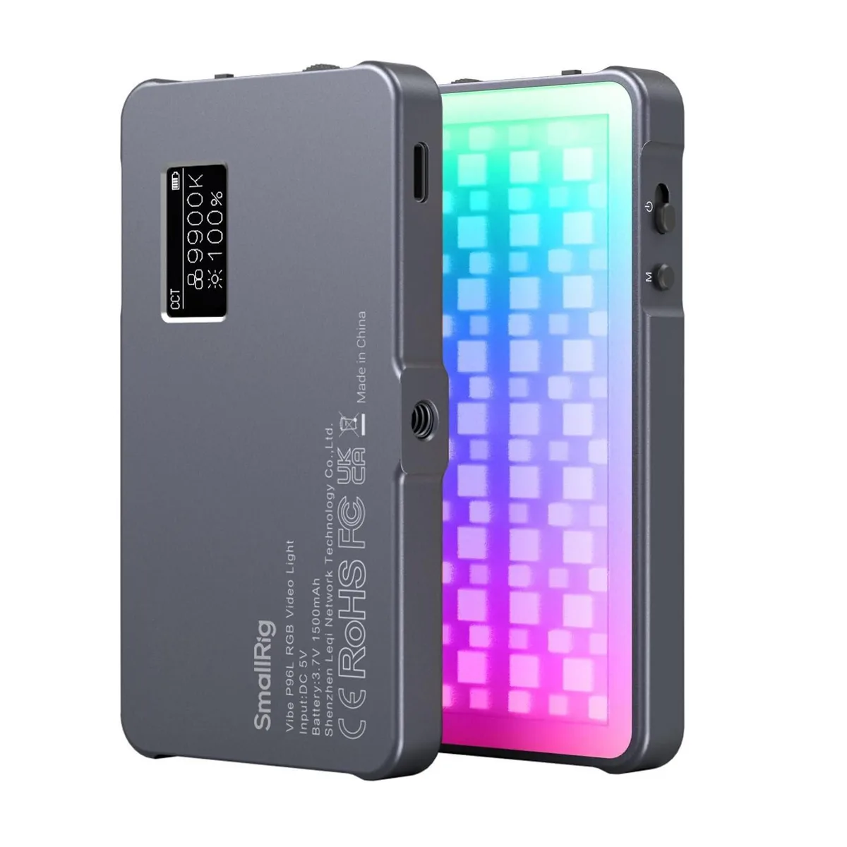  SmallRig P96L RGB Video Light 117g 1500mAh — product photo
