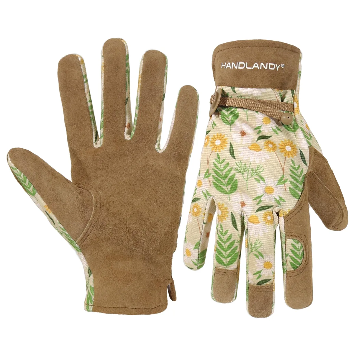  HANDLANDY 6167 Gardening Glove Medium Khaki — product photo