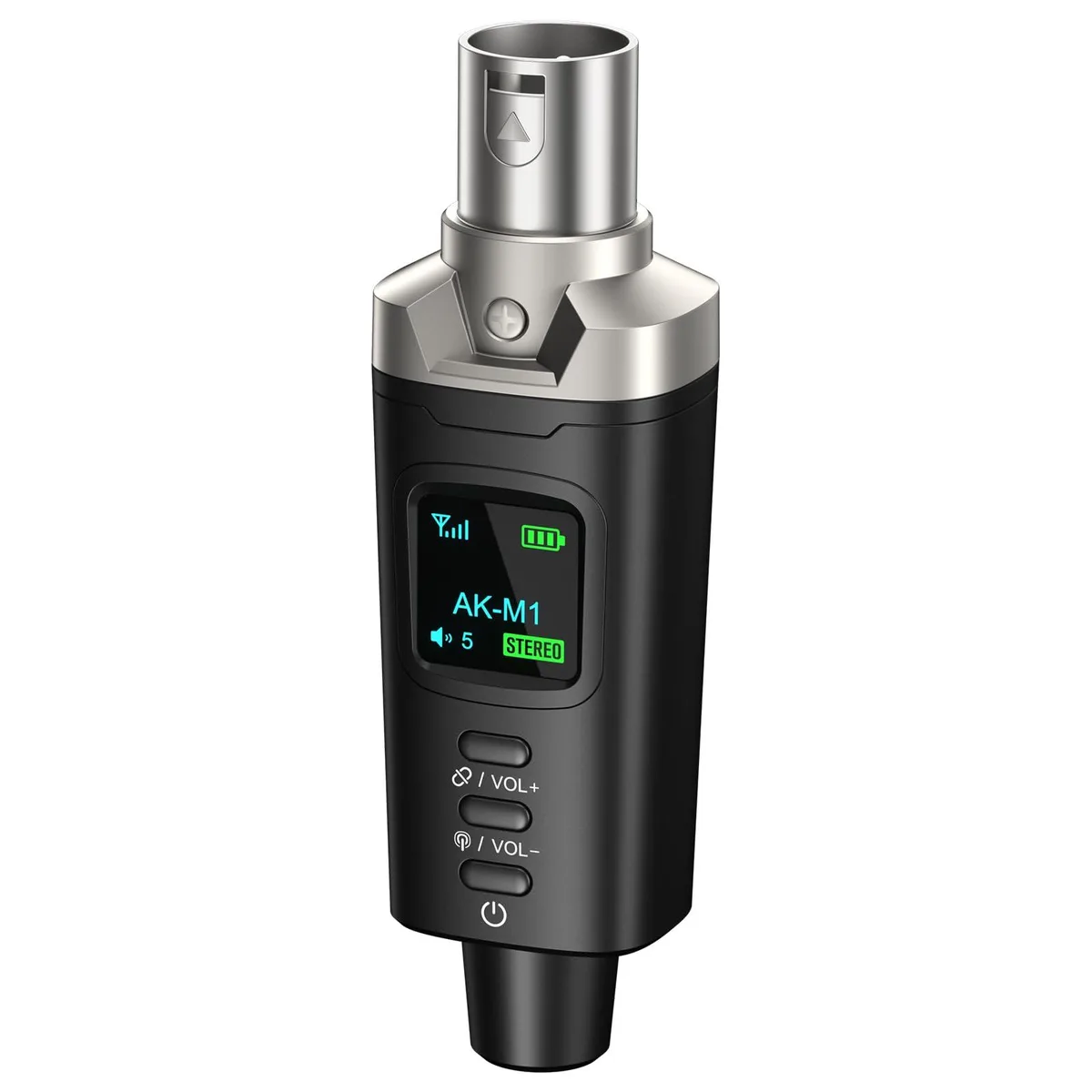  Gemini AK-M1 XLR Bluetooth Receiver 16-bit 48kHz 100ft 8hr — product photo