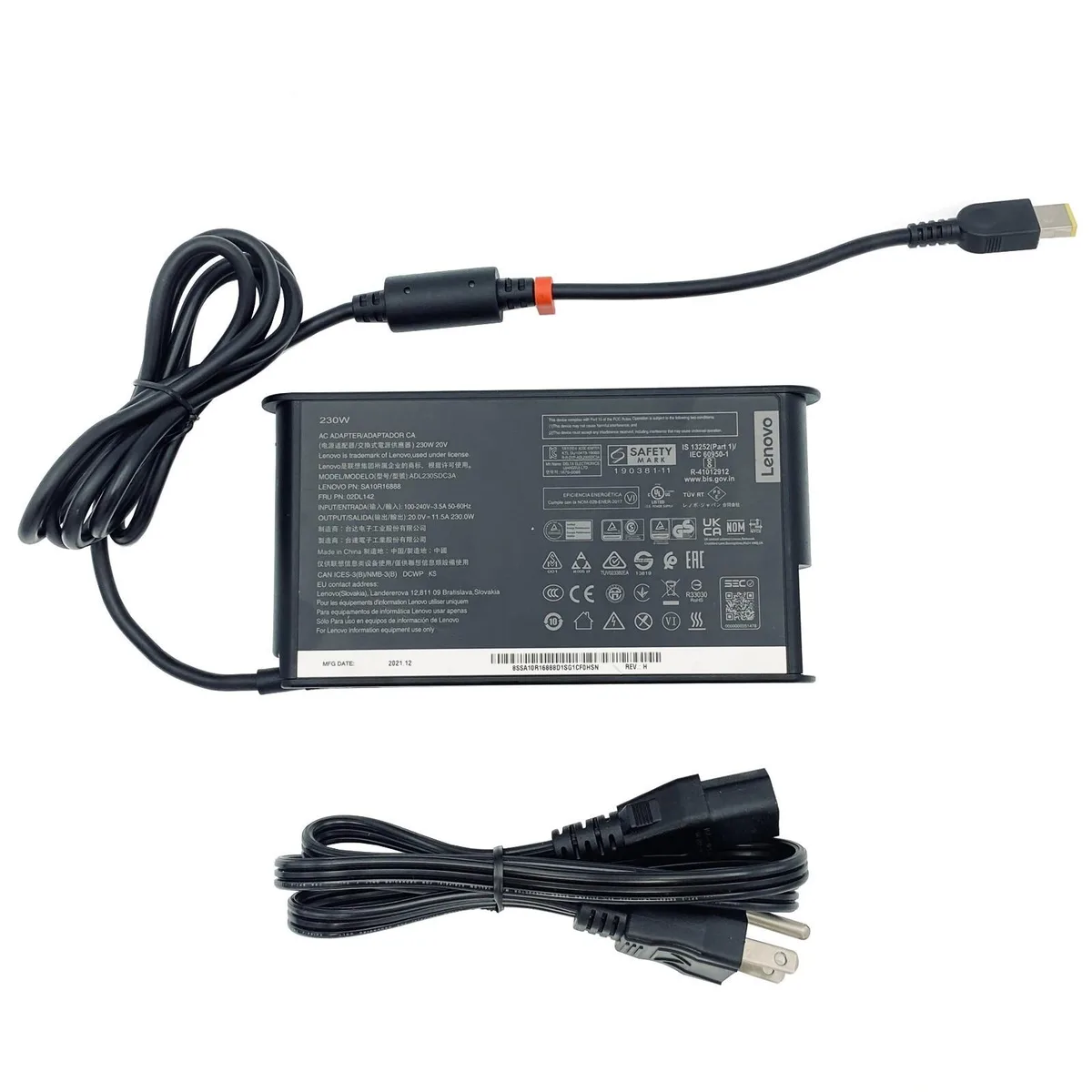 Lenovo Lenovo 4X20S56713 230W Slim Tip power adapter — product photo