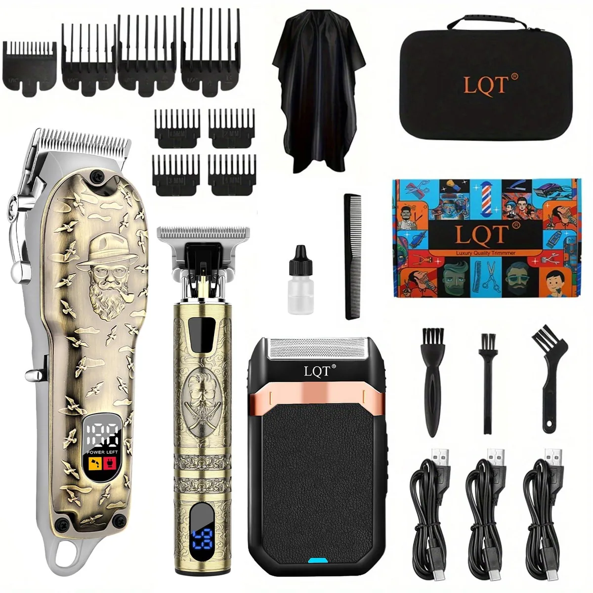  LQT Hair Clipper Set Bronze 180 min — product photo