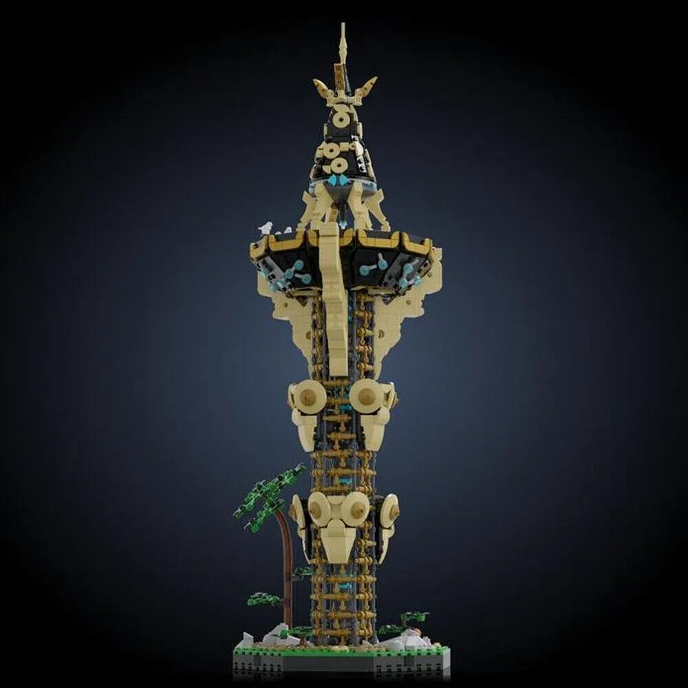 ZITIANYOUBUILD ZITIANYOUBUILD MOC-139323 Iconic Tower Building Set 2204 Parts — product photo