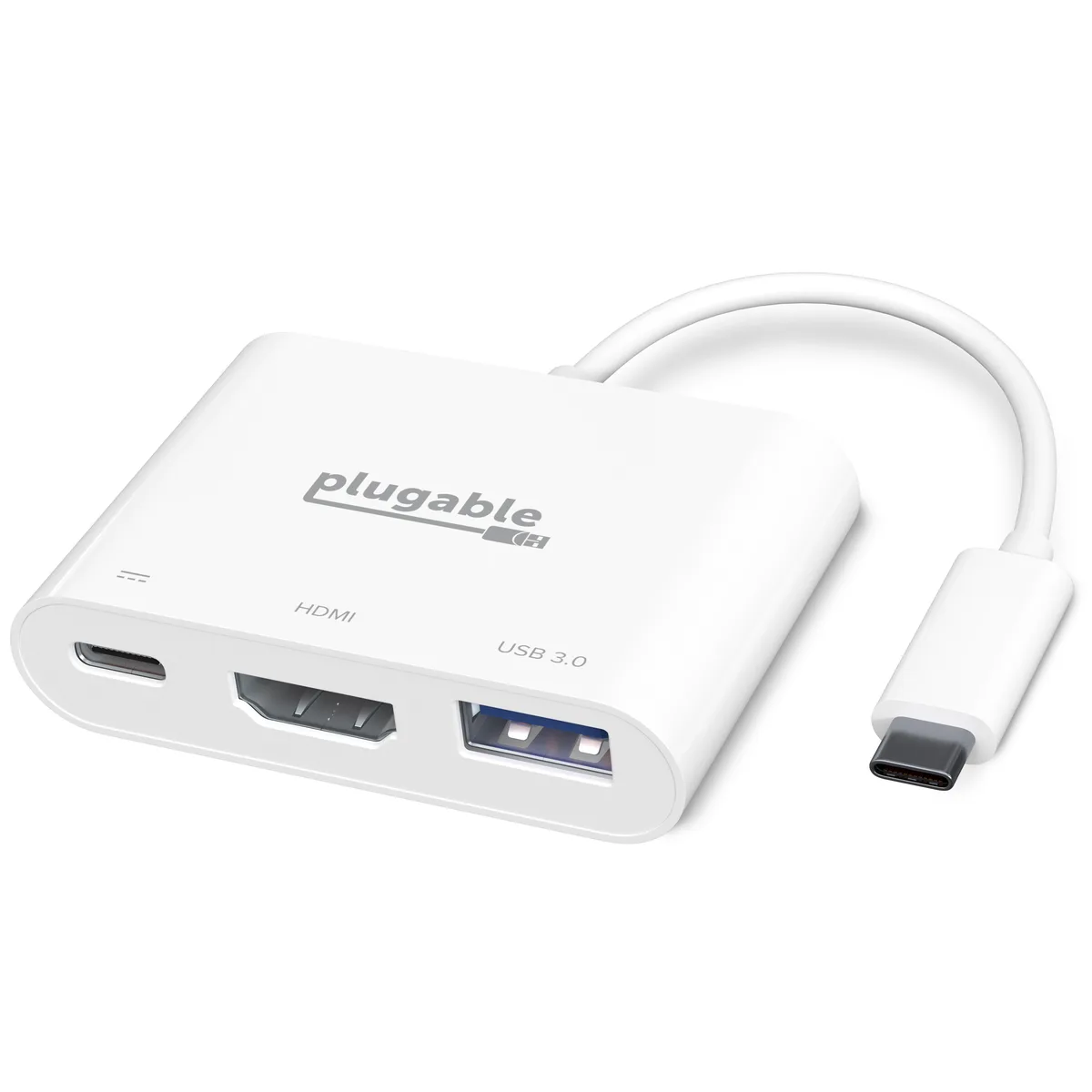 Plugable Technologies Plugable Technologies USBC-MD103 USB display adapter 4K 30Hz 60W PD — product photo