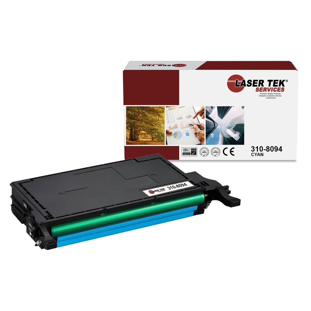 Laser Tek Services Laser Tek Services Cyan 310-8094 Toner Cartridge 8000 Pages — product photo
