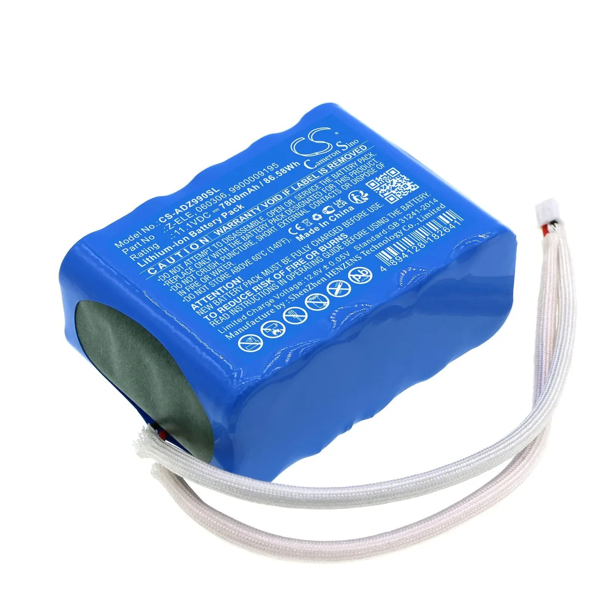  Cameron Sino Battery for American DJ Element Z-ELE 7800mAh 11.1V — product photo