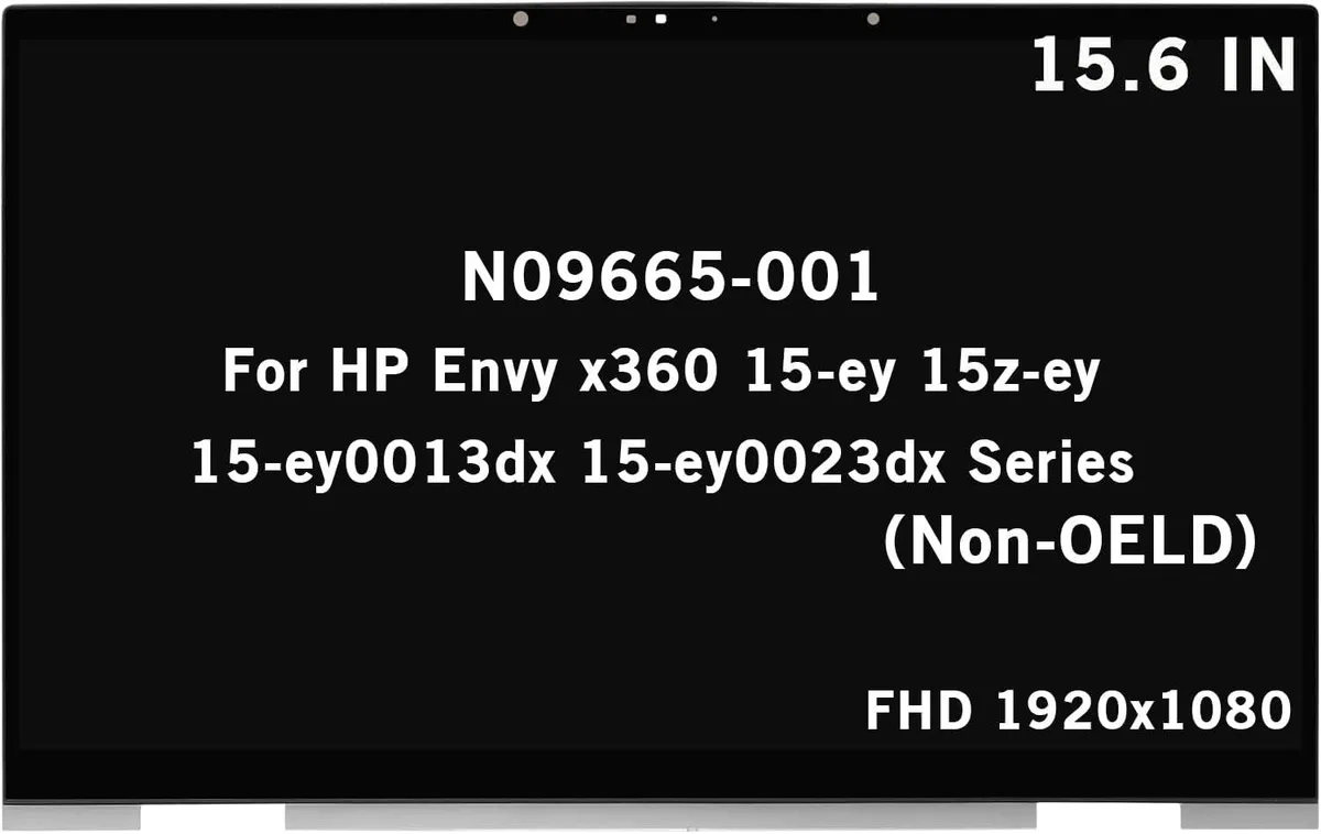 NUOLAISUN NUOLAISUN N09665-001 FHD 1920x1080 IPS Touch Screen Digitizer Assembly for HP Envy x360 15-ey Series — product photo