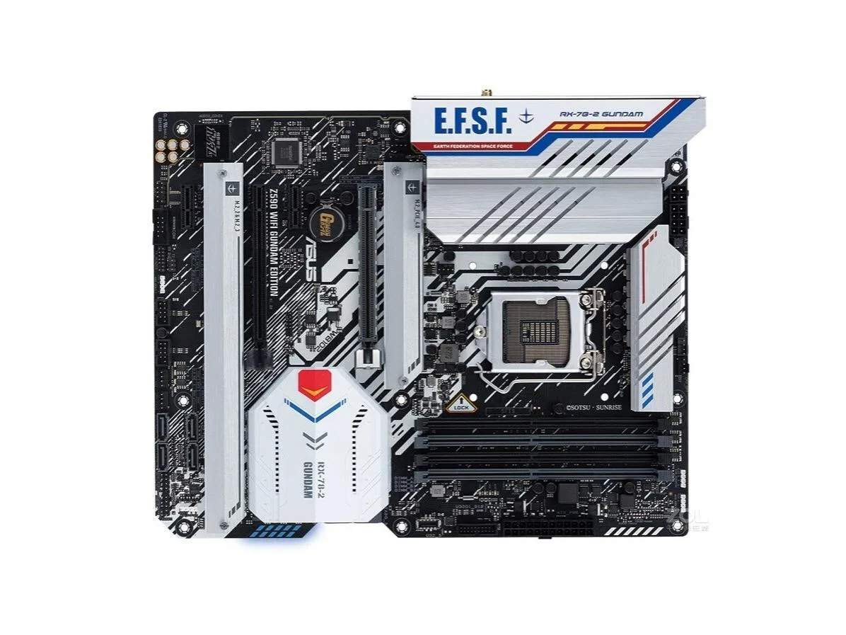 ASUS ASUS Z590 WIFI GUNDAM EDITION Intel motherboard — product photo