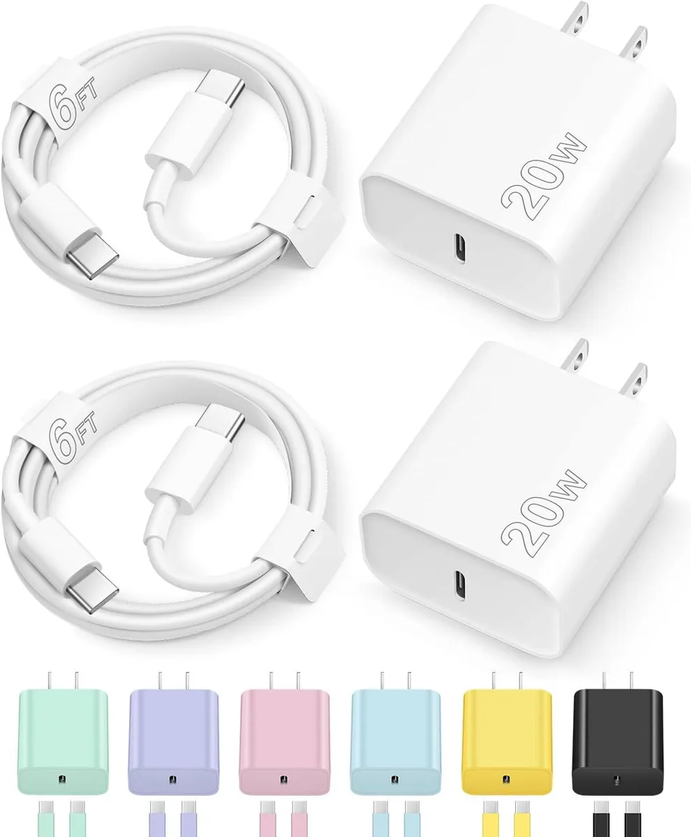 ONITOON ONITOON 20W USB-C Wall Charger with 6FT Cable — product photo
