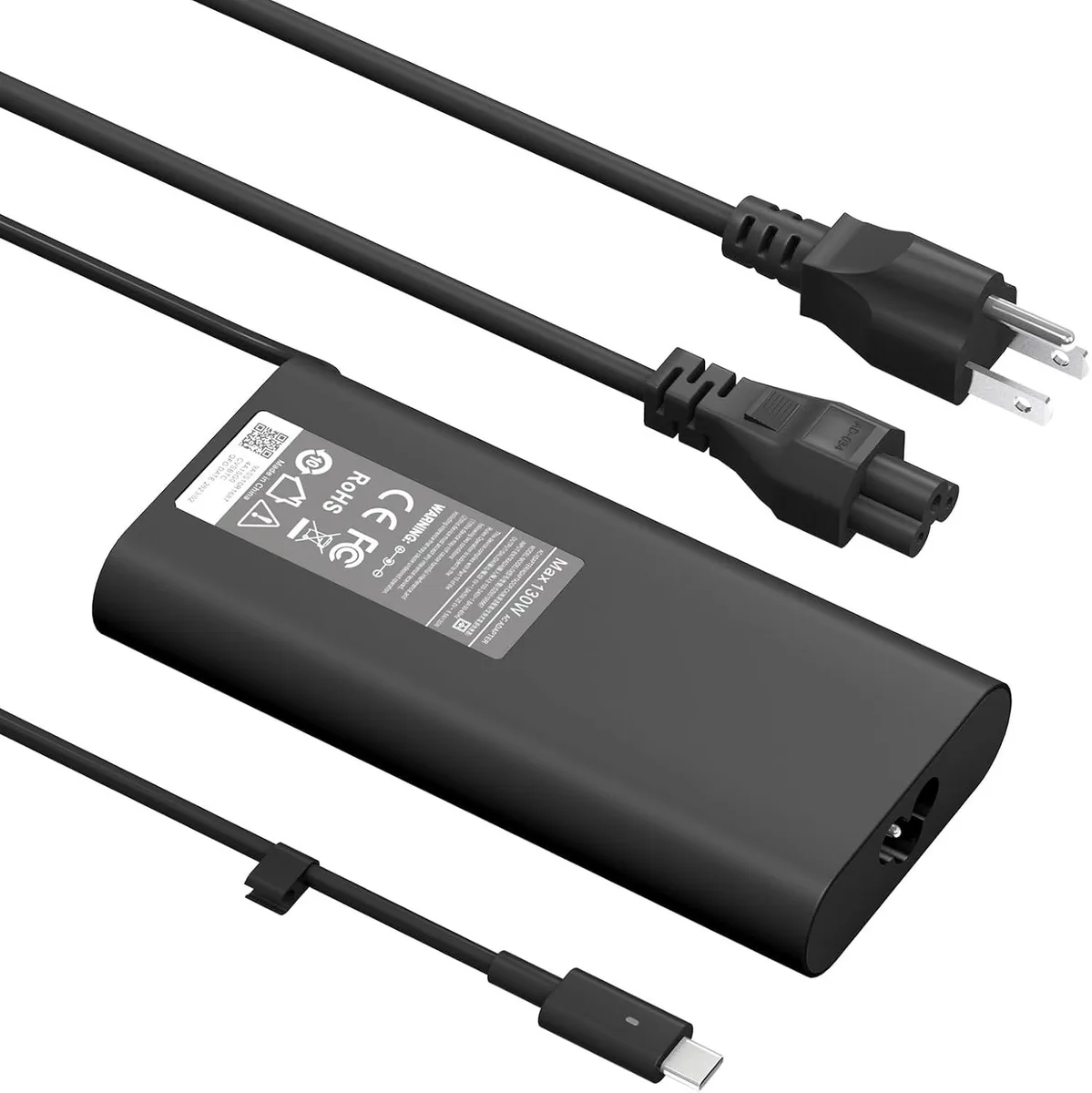 FLEANE FLEANE 130W USB-C Laptop Charger 20V 6.5A Black — product photo