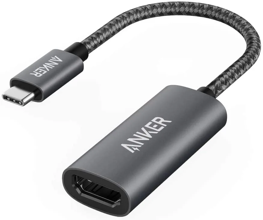 Anker Anker PowerExpand+ USB C to HDMI Adapter 4K 60Hz Gray .5 ft — product photo