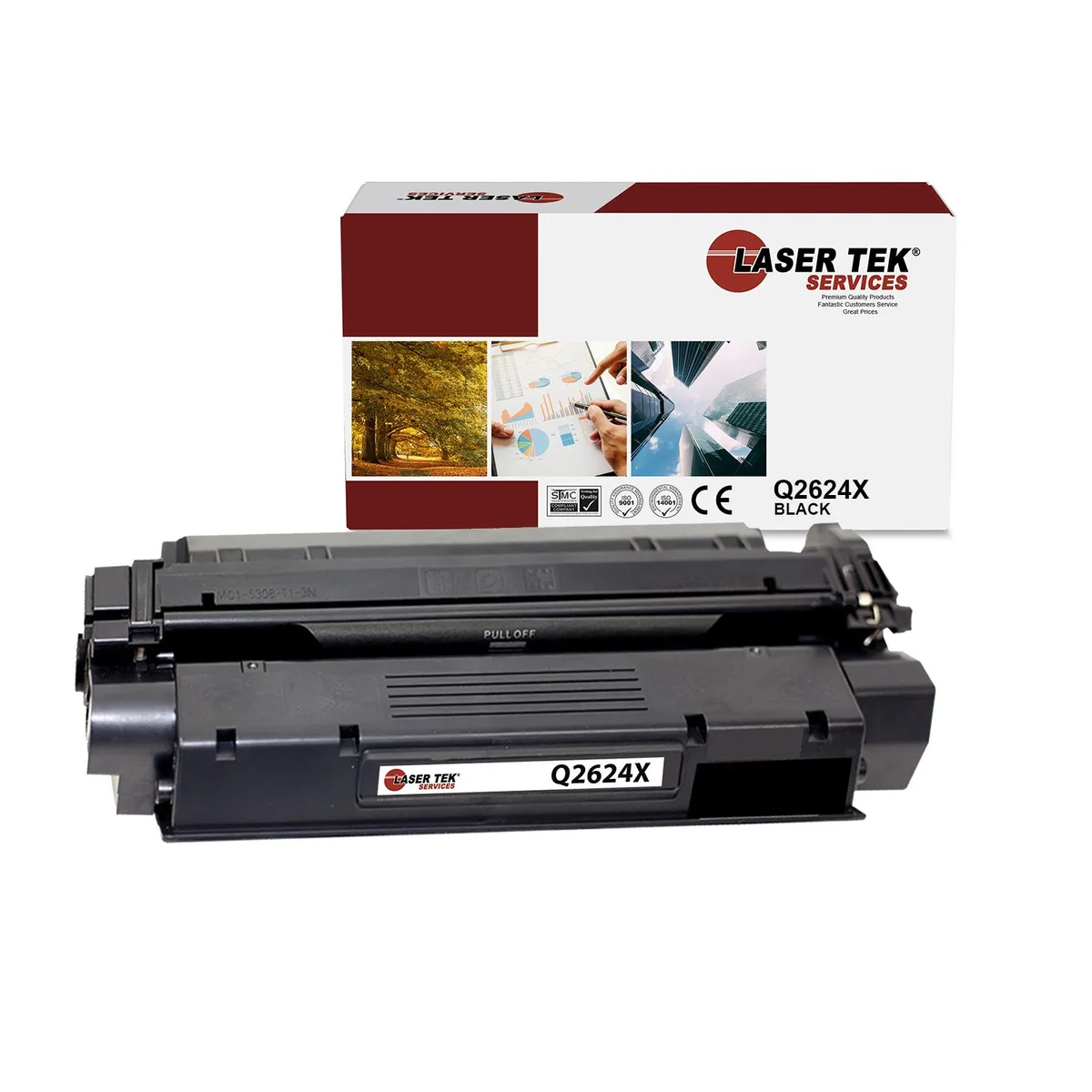 Laser Tek Services Laser Tek Services Q2624X Black Toner Cartridge 4000 Pages — product photo
