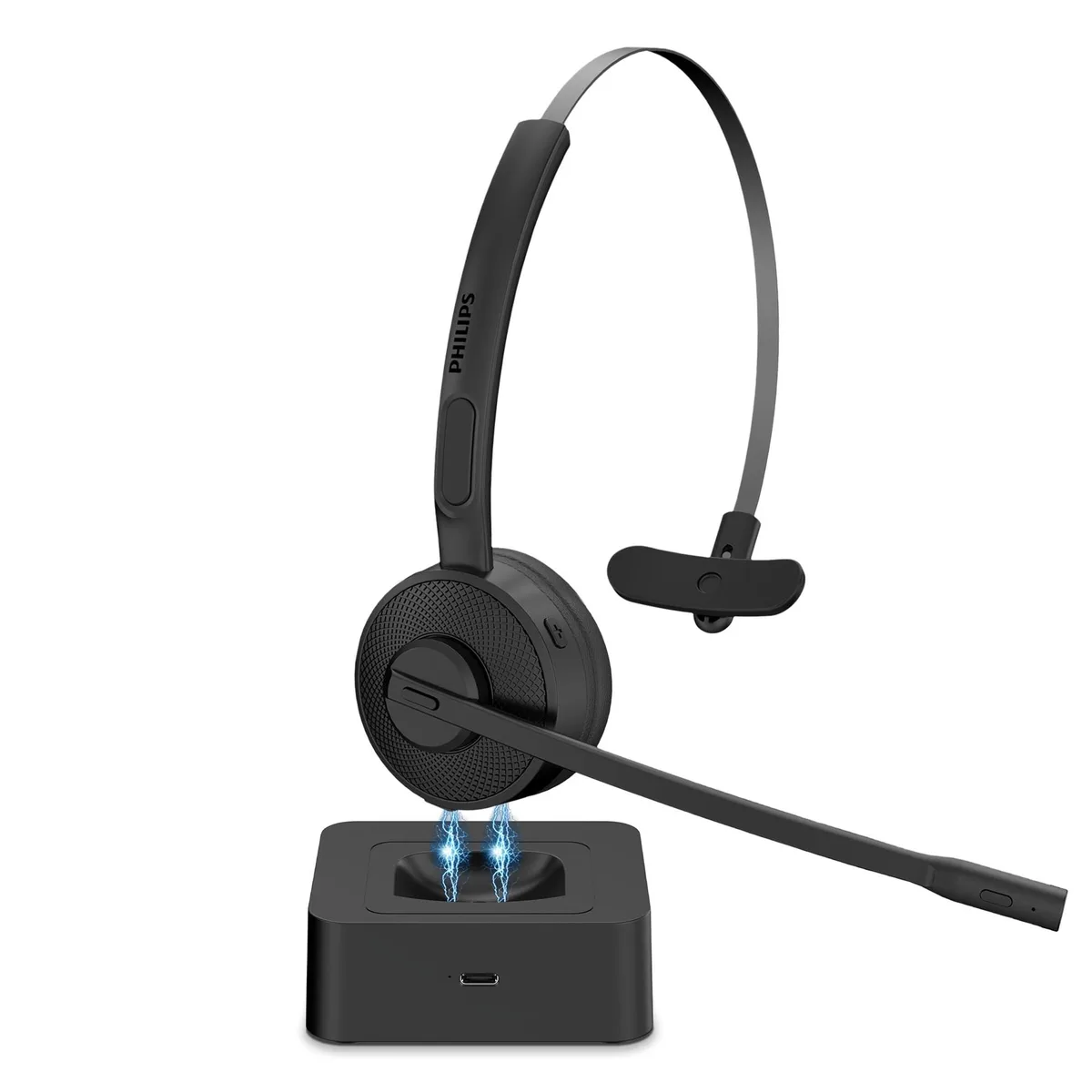 Philips Philips Mono Bluetooth Headset with AI Noise Cancelling Mic 2 in 1 Accessories — product photo