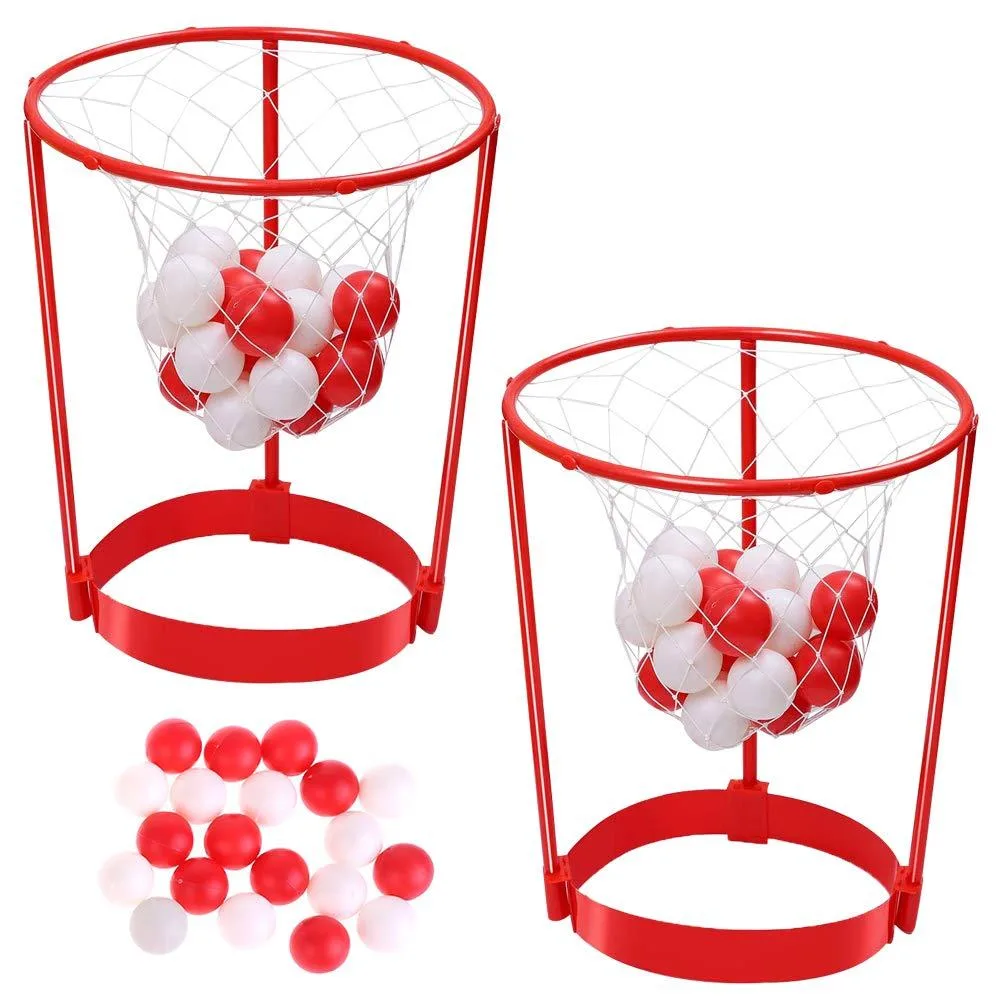  Hxezoc Head Hoop Basketball Game 2 Pack 20 Balls — product photo