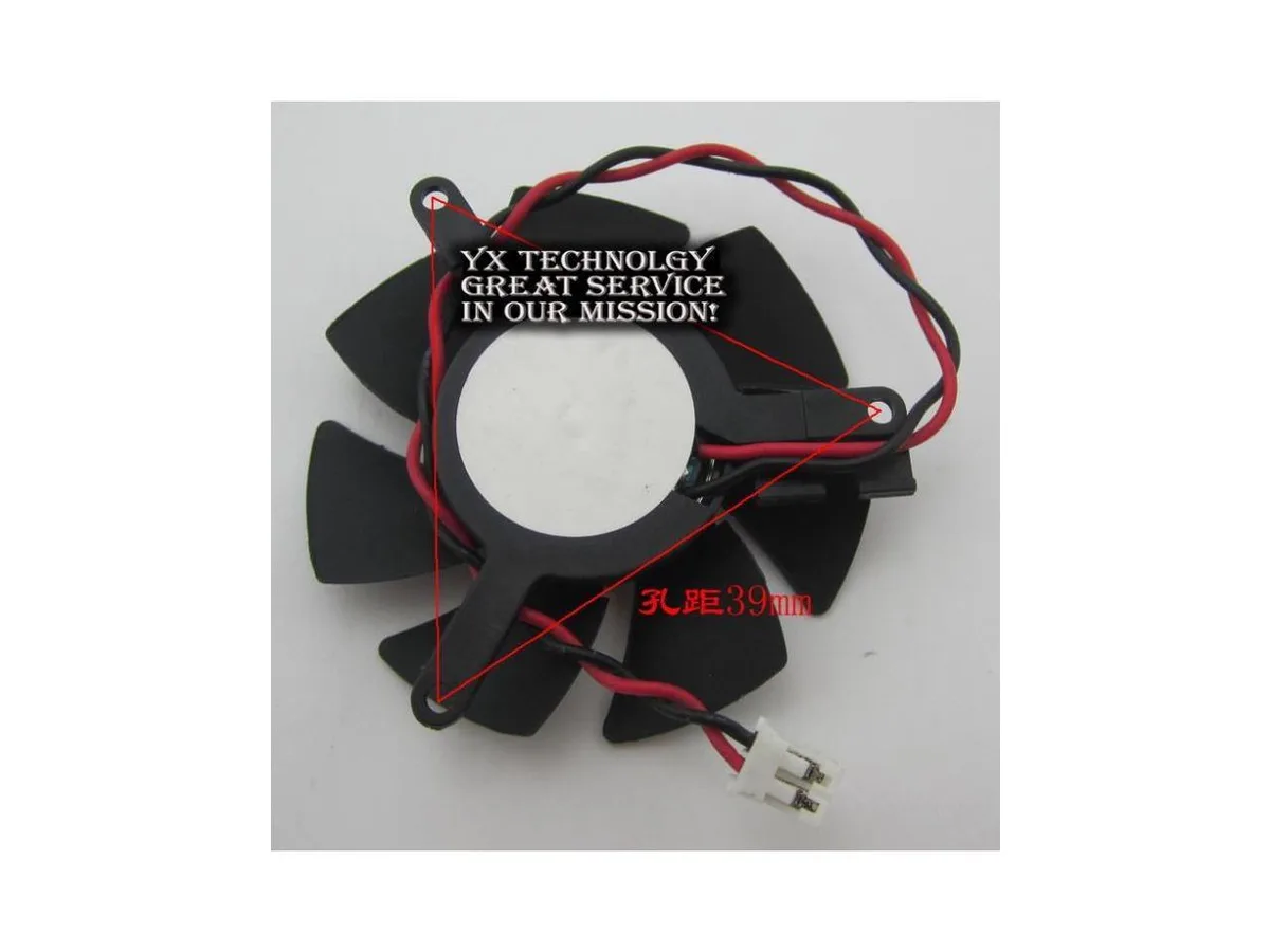 Fans Fans VGA Cooling 46mm 39mm pitch 2.0 11cm cable — product photo