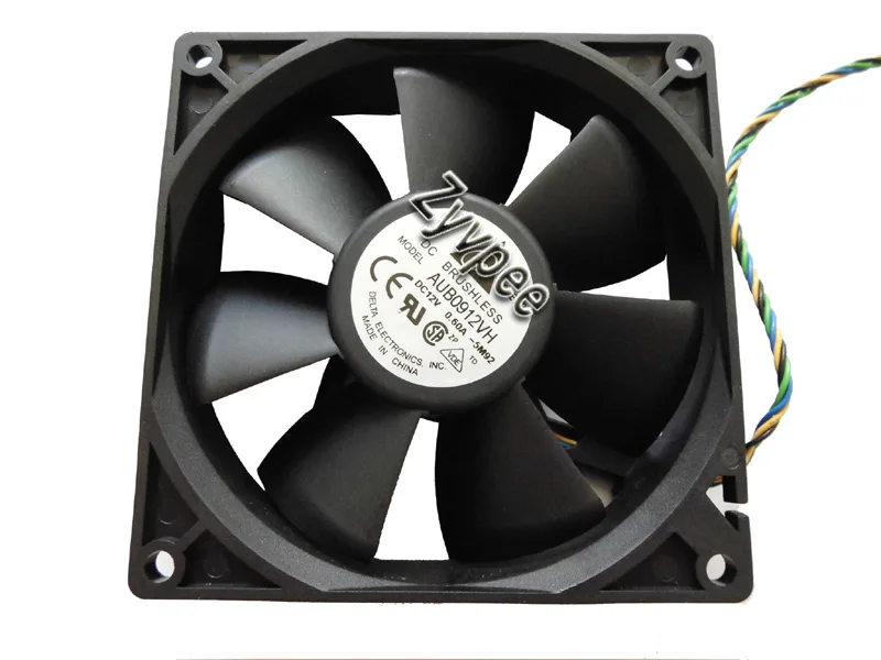 Zyvpee Zyvpee AUB0912VH 92mm 9225 12V 4 Pin Case Fan — product photo
