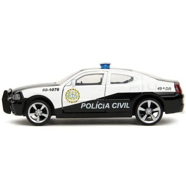 Jada Jada 2006 Dodge Charger Police "Policia Civil" Fast &amp; Furious 1/32 Diecast Vehicle — product photo