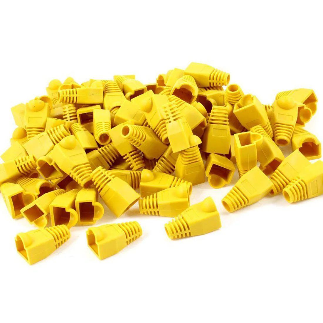 Logico Logico RJ45 Strain Relief Boots Yellow 100 pcs — product photo