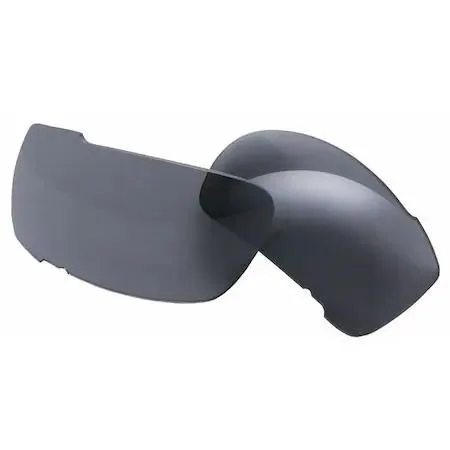 Smoke gray polycarbonate replacement lens for ESS safety glasses