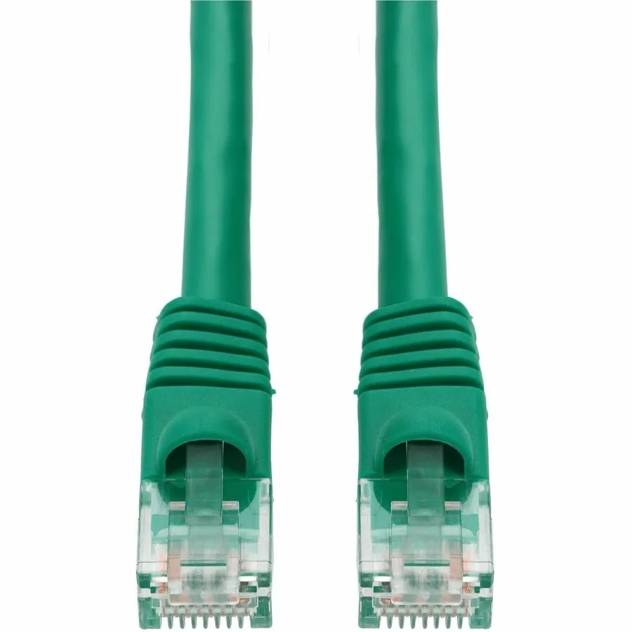 AddOn AddOn ADD3FCAT6AGN 3ft Green CAT6A PVC Ethernet Cable Snagless Bubble Boot RJ-45 M/M — product photo