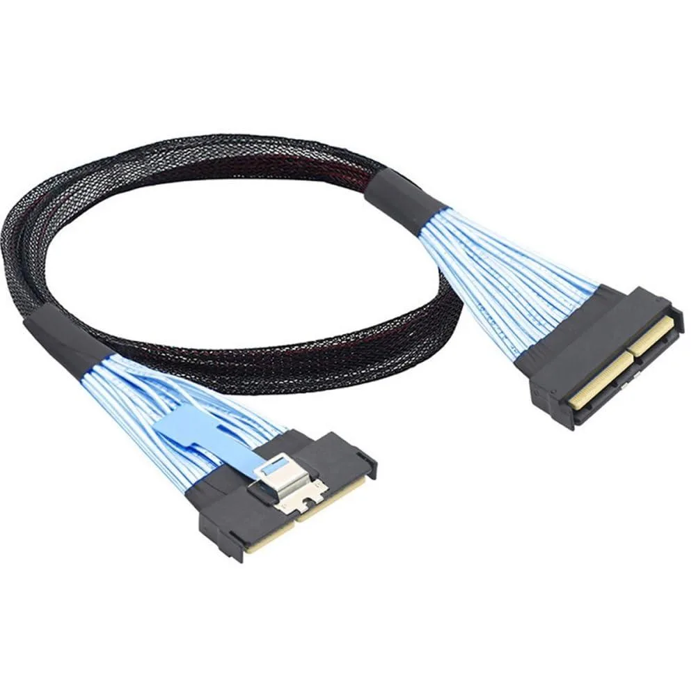Fervit Fervit MCIO PCIe 16x 124Pin Male to Male Extender Cable 50cm — product photo